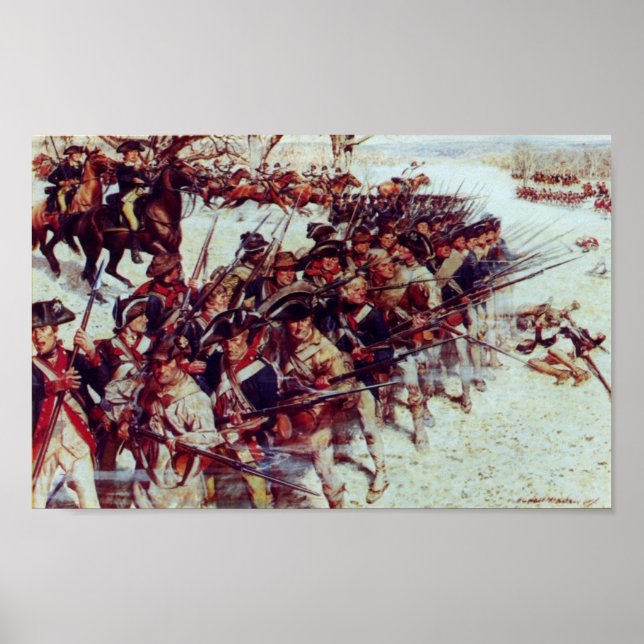 Poster Bataille de Guilford Court House (Devant)