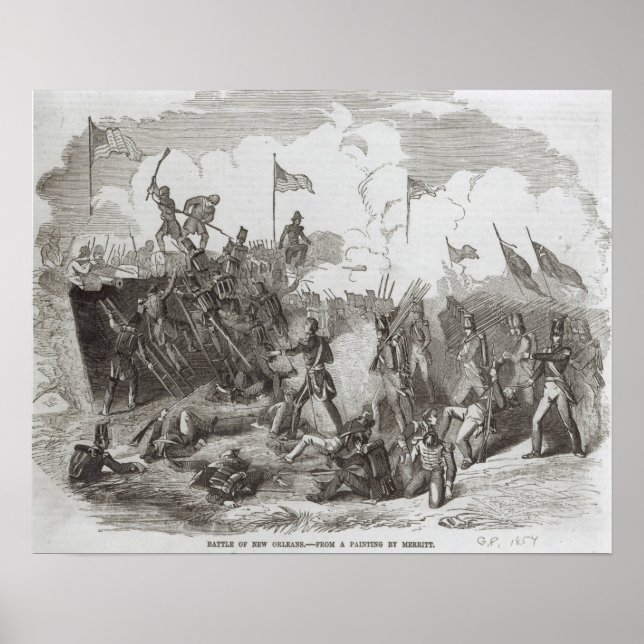 Poster Bataille de la Nouvelle-Orléans (Devant)