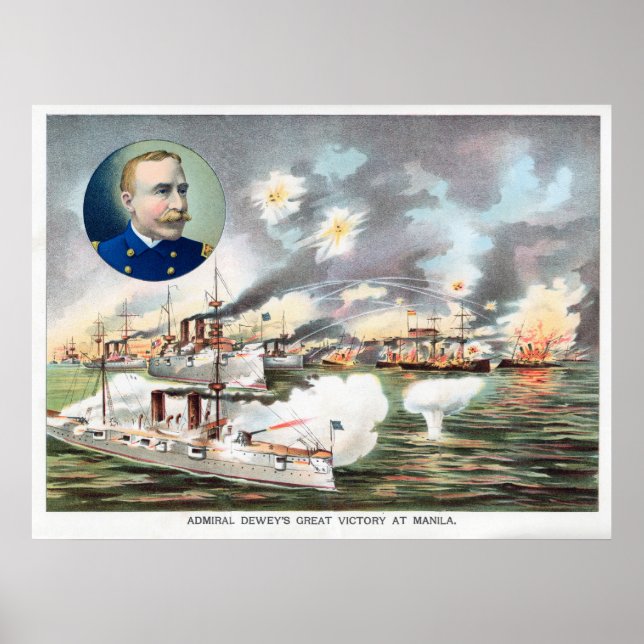 Poster Bataille de Manila Bay (Devant)