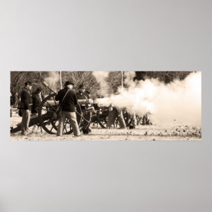 Poster Bataille de rivière de pierres