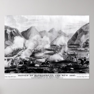 Poster Bataille de Sacramento