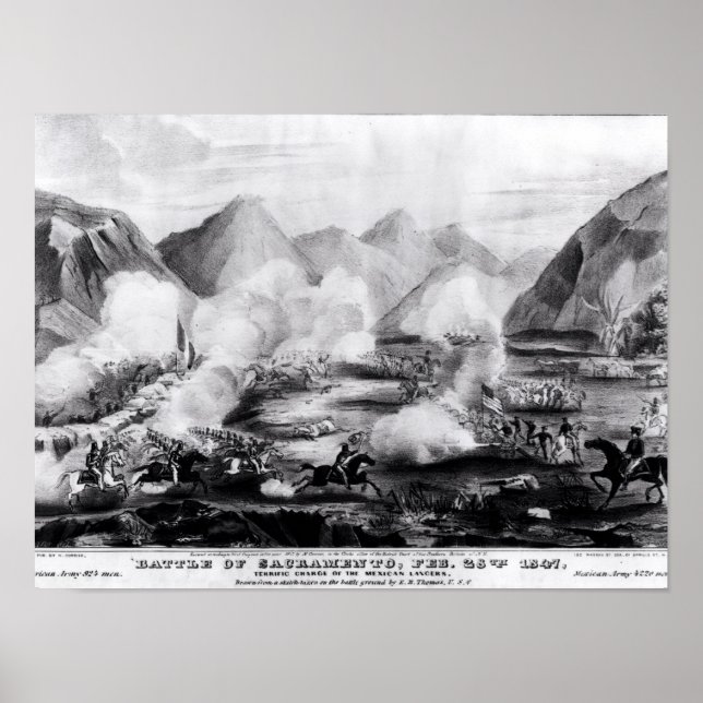 Poster Bataille de Sacramento (Devant)