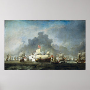 Poster Bataille de Solebay