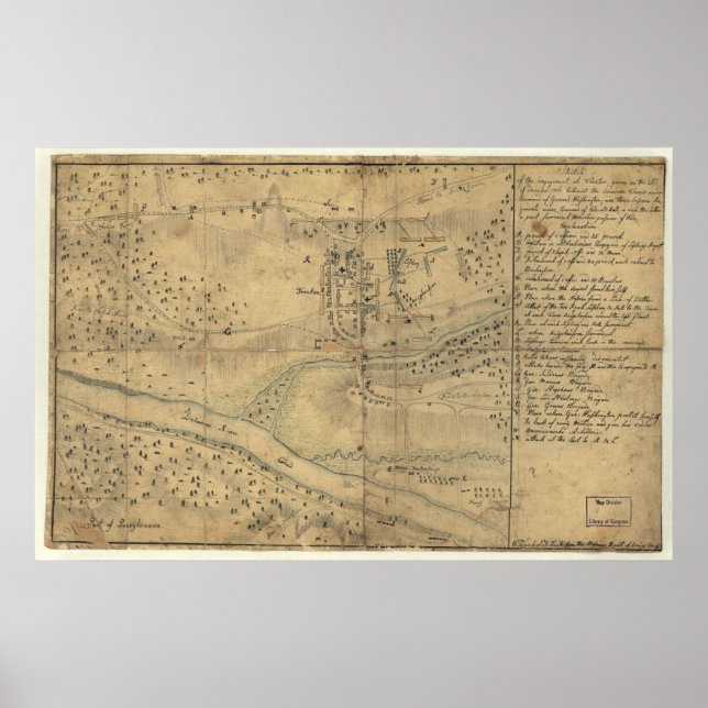 Poster Bataille de Trenton (Devant)