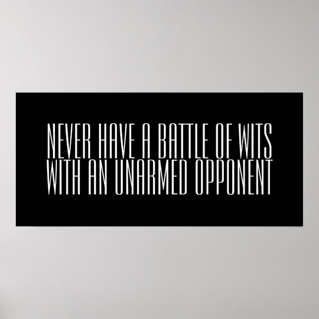 Poster Bataille de Wits (Devant)