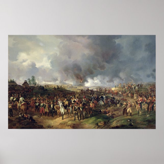 Poster Bataille des Nations de Leipzig, 1813 (Devant)