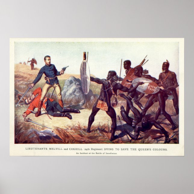 Poster Bataille d'Isandlwana (Devant)