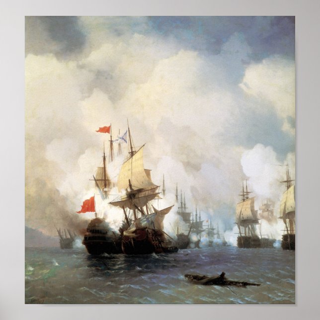 Poster Bataille du détroit de Chios (Devant)