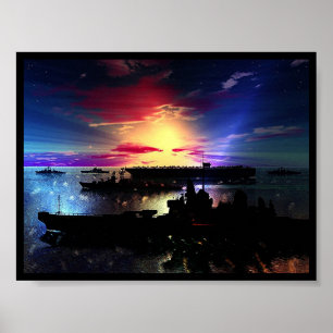 Poster Bataille - Fin -