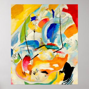 Poster Bataille navale de Kandinsky 1913