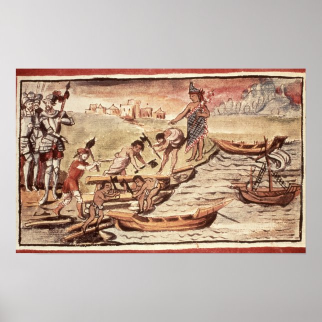 Poster Bataillon indien mexicain (Devant)