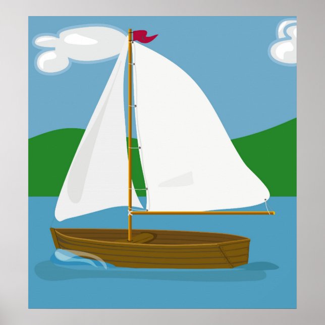 Poster Bateau (Devant)