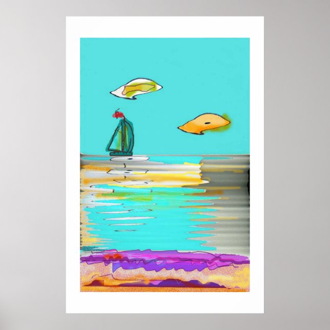 Poster Bateau (Devant)