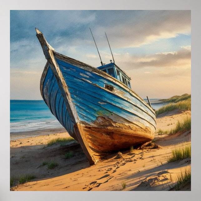 Poster bateau (Devant)