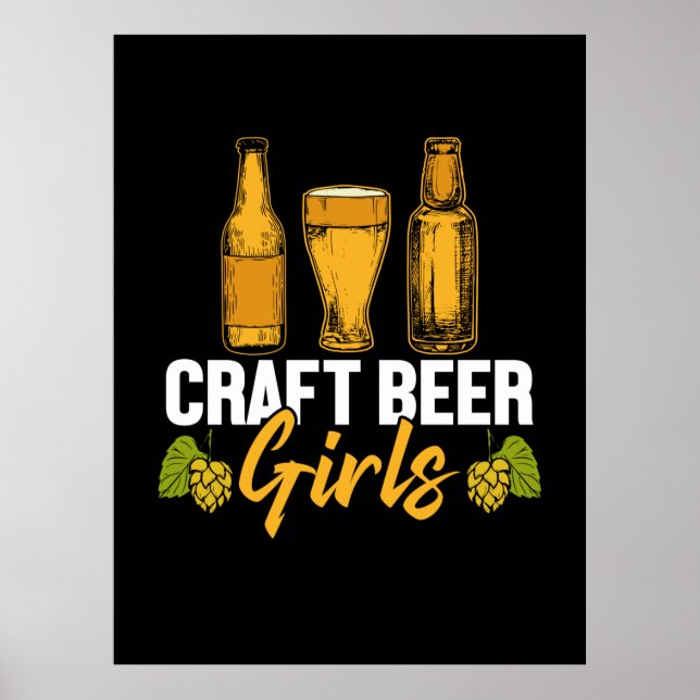 Poster Bateau à bière Bateau à bière Filles à bière Anniv (Devant)