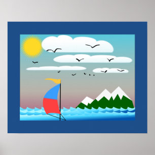 Poster (Bateau à voile)