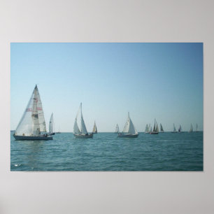 Poster Bateau à voile
