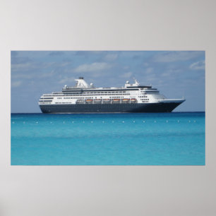 Poster Bateau de croisière