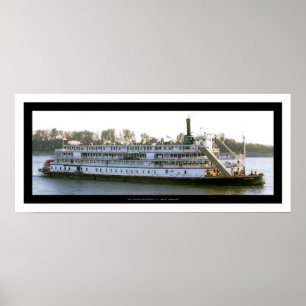 Poster Bateau Delta Queen