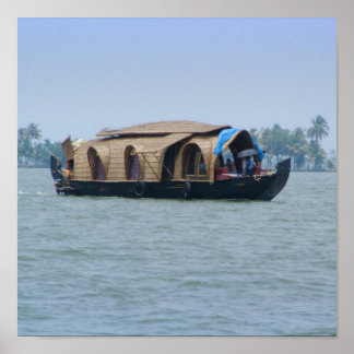 Poster Bateau domestique Kerala