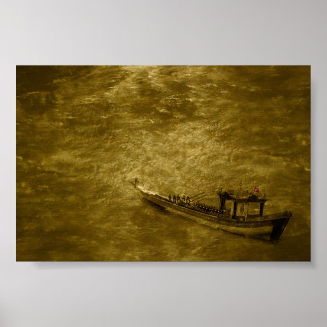Poster Bateau ottoman (Devant)