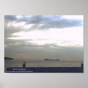 Poster Bateau, photo par Bobbiwww.zazzle.com/bobbiric..