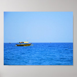 Poster Bateau Pundaquit à Zambales