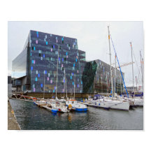 "Bateaux à voile à Harpa Concert Hall, Islande