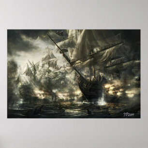 Poster Bateaux de fantôme