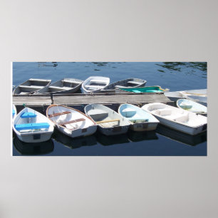 Poster Bateaux de rangée