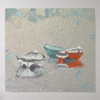 Poster Bateaux de repos 11