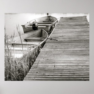 Poster Bateaux sur le quai
