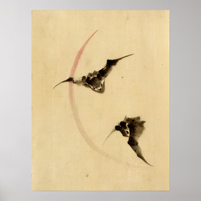 Poster Bateaux volants 1840 (Devant)