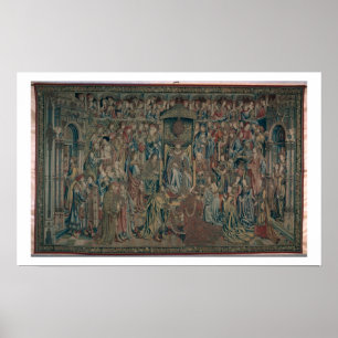Poster Bathsheba accueille à Court, Tapestry of David et