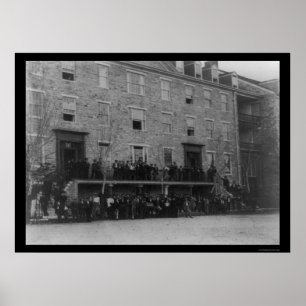 Poster Bâti St Mary dans Emmitsburg, DM 1863