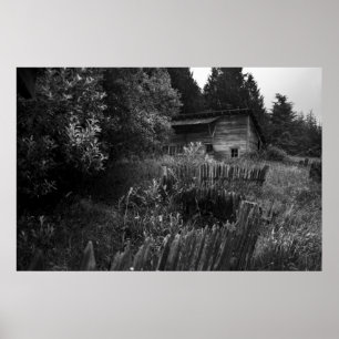 Poster Bâtiment abandonné