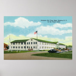 Poster Bâtiment de base aérienne de Sampson