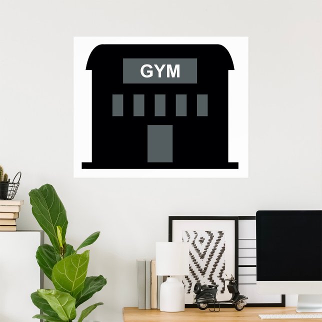Poster Bâtiment de gym (Créateur téléchargé)