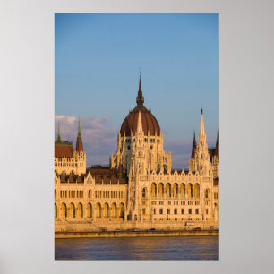 Poster Bâtiment du Parlement, Hongrie