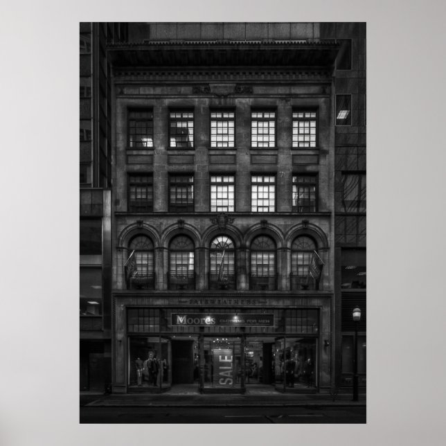 Poster Bâtiment Robert Fairweather no 1 (Devant)