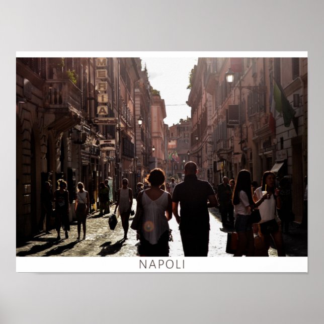 Poster Bâtiments de Naples (Napoli) (Devant)