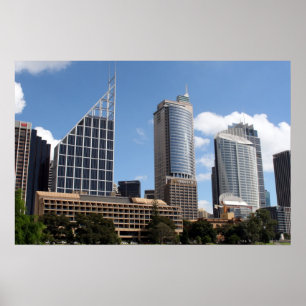 Poster bâtiments de sydney