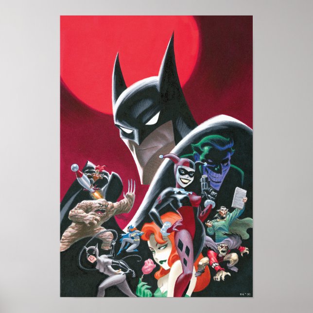 Poster Batman Adventures Dangerous Dames & Demons (Devant)