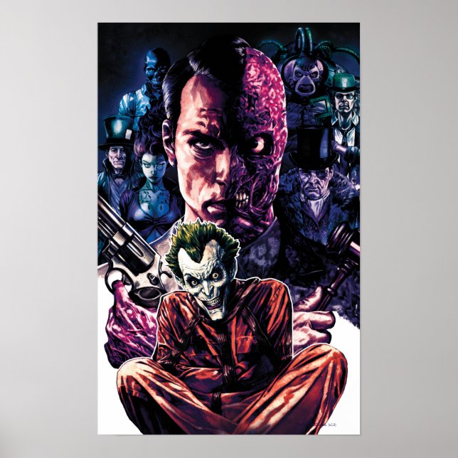 Poster Batman - Arkham Hinged #11 Couverture (Devant)