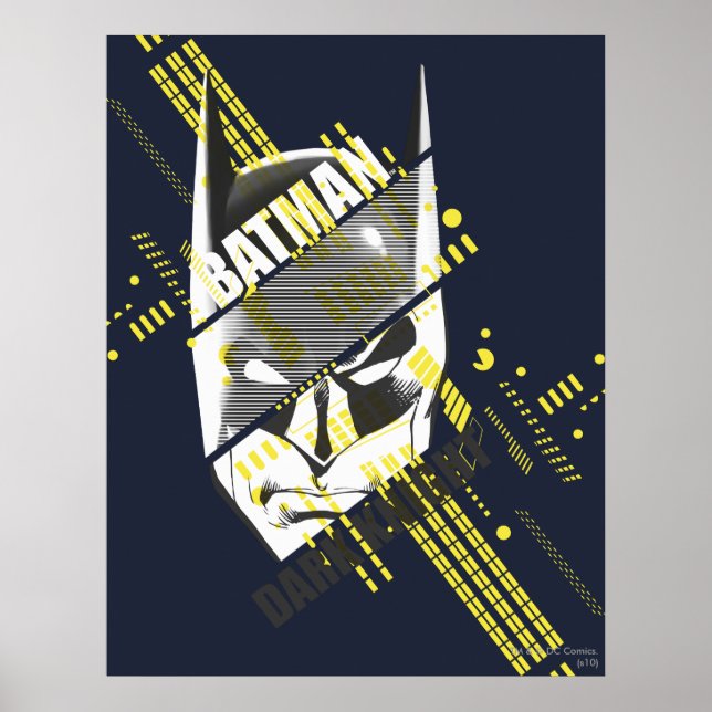 Poster Batman Dark Knight Futuristic (Devant)