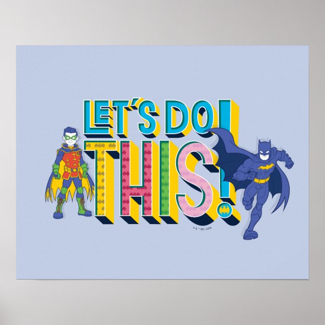 Poster Batman | Faisons ceci (Devant)