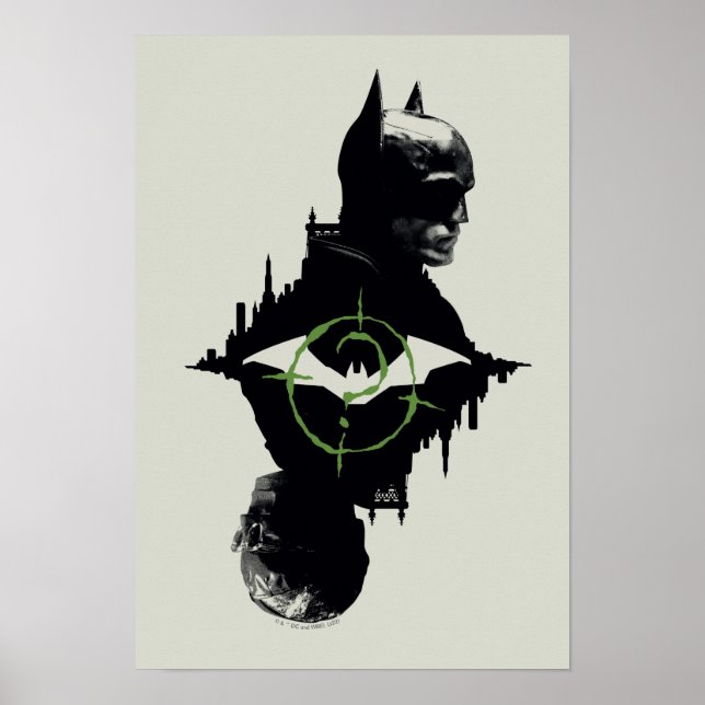 Poster Batman & The Riddler Dual Character Graphic (Devant)