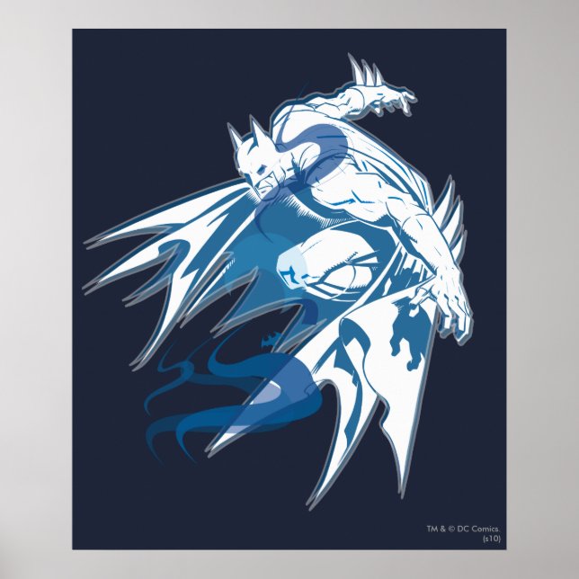 Poster Batman Water Tonal Collage (Devant)