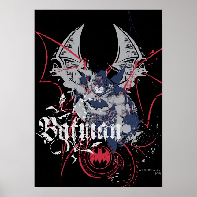 Poster Batman Wing Collage (Devant)