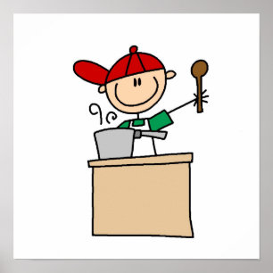 Poster Bâton mâle - Cuisson